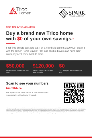 Sales Centre Poster, first page